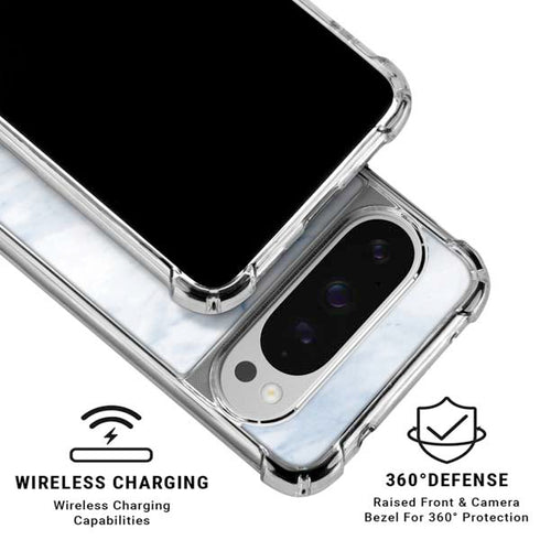 Blue Marble Google Pixel 10 Pro XL Clear Case